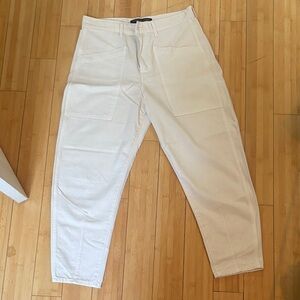 Charlie Barrel Leg High Rise Jeans